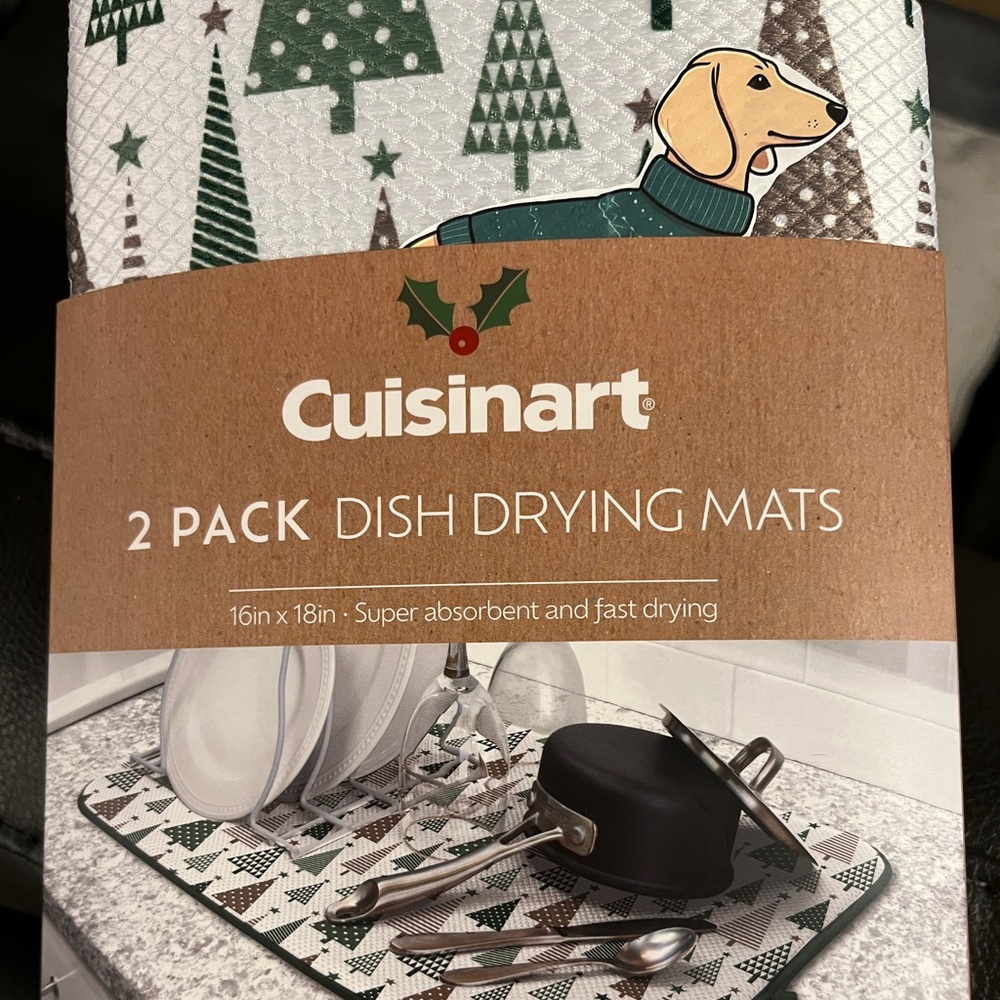 Hand Designed Cuisinart Dish Drying Mats
